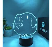 JoyLamp Hawk - Lampe 3D The Seven Deadly Sins - 16 couleurs + Télécommande - Collection officielle x The Seven Deadly Sins