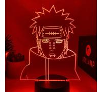 JoyLamp Lampe Pain Rikudô - Collection officielle x Naruto - 16 couleurs + Télécommande + Packaging Naruto - Lampe Naruto 3D Manga