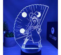 JoyLamp Lampe Temari Nara - Collection officielle x Naruto - 16 couleurs + Télécommande + Packaging Naruto - Lampe Naruto 3D Manga