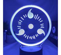 JoyLamp Sharingan - Collection officielle x Naruto - 16 couleurs + Télécommande + Packaging Naruto - Lampe Sharingan Naruto 3D Manga