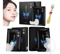 Joylandgo Nasolabial Fold Removal Stickers,Microcrystalline Nasolabial Folds Removal Mask,Face Nasolabial Folds Wrinkle Removal Mask,For Nasolabial,Forehead,Eyecare (3 Mix 30Pcs)