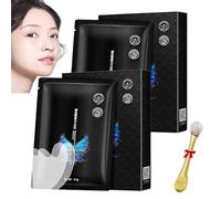 Joylandgo Nasolabial Fold Removal Stickers,Microcrystalline Nasolabial Folds Removal Mask,Face Nasolabial Folds Wrinkle Removal Mask,For Nasolabial,Forehead,Eyecare (Nasolabial 20Pcs)