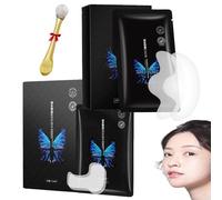 Joylandgo Nasolabial Fold Removal Stickers,Microcrystalline Nasolabial Folds Removal Mask,Face Nasolabial Folds Wrinkle Removal Mask,For Nasolabial,Forehead,Eyecare (Forehead++Eyecare(20p))