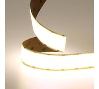 JOYLIT 30MM Largeur Bande LED COB 24V 5M 4000K Blanc Naturel, 5 Rangées 1600LEDs/M 160W 22000LM Ultra Lumineux LED Strip CRI 90+, Autocollante Band LED pour Industriel, Commercial (Sans Alimentation)