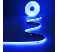 JOYLIT Ruban LED COB RGBW 24V 10M, Bande LED RGB + 4000K Blanc Naturel Changement de Couleur 12MM Largeur, 784LEDs/M Sans Points 19W/M Autocollante Bandeau Lumiere pour Interieur Maison (Ruban Seul)