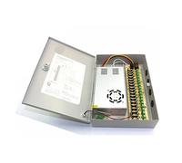 JoyNano 12V DC 18-Channel Distributed Box Alimentation 360W 30A Individuel Fusible pour CCTV caméra de sécurité Plus