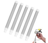 Joynine Éléments De Filtre À Pistolet À Pulvériser Airless 5Pcs 60 Mesh pour Wagner Airless Paint Spray Gun, idéaux pour Les Applications dans l'industrie Chimique