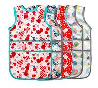 Joyo roy Bavoir Bébé Fille Bavoir Imperméable Bébé Bavoir Bébé Naissance Bavoir Plastifié Bavoir Imperméable