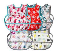 Joyo roy Bavoir Bébé Fille Bavoir Imperméable Bébé Bavoir Bébé Naissance Bavoir Plastifié Bavoir Imperméable bavoir plastique bébé bavoir bebe garcon grand bavoir bébé