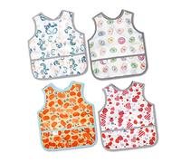 Joyo roy Bavoir Bébé Fille Bavoir Imperméable Bébé Bavoir Bébé Naissance Bavoir Plastifié Bavoir Imperméable