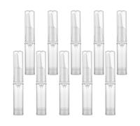 JOYOFREELY 10 Pièces Flacon-pompe pour Sérum Contour des Yeux 5ml en Plastique Compact, Bouteille Isotherme Vide pour Voyage et Usage Quotidien