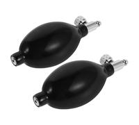 JOYOFREELY 2 Pièces Pompe à Ballon Manuelle Compatibilité avec Valve en Cuivre en Latex 86x43mm Haute Précision pour Tensiomètre pour Usage Domestique et Voyage