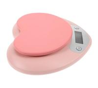 JOYOFREELY Balance Élégant Cuisine en Électronique Plastique Capteur Rose Haute Précision, Design Pesée Précise et pour Usage Domestique et Professionnel
