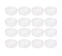 JOYOFREELY Boîtes de Rangement pour Pièces Lot de 20 en Acrylique Transparent Faciles à Ouvrir Couvercle Lisse pour Collection de Monnaies