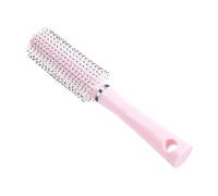JOYOFREELY Brosse Ronde pour Coiffer et Ajouter Volume aux Cheveux Fins Rose pour Brushing en Abs pour Usage Quotidien des Femmes