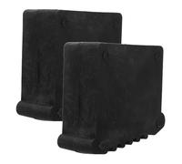 JOYOFREELY Capuchons d'échelle d'extension antidérapants en caoutchouc, lot de 2, protection de sol, réduction du bruit, pour step ladder et extension ladder, adaptés aux homes et offices