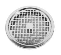 JOYOFREELY Cendrier Poubelle de Bureau en Acier Inoxydable Couvercle Anti-odeurs et Grille Pratique pour Divers Environnements Professionnels