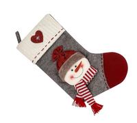 JOYOFREELY Chaussettes de Matériau Confortable en Tissu Non Tissé Design Classique, Ambiance Festive de pour Décoration Sapin ou Cheminée pour Garçon et Filles