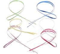 JOYOFREELY Corde à Tresser Les Cheveux Colorée 6pcs en Nylon et Polyester pour Décorer Dreadlocks et Tresses, pour Spectacles sur Scène et Photos