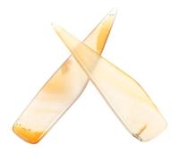 JOYOFREELY Couteau D'entretien de Bijoux en Agate 7 Cm, Lot de 2 Set de Outils de Polissage pour Or et Argenté, Kit Professionnel Portable pour Polir Bagues et Bracelets, Accessoires