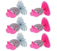 JOYOFREELY Décoration de Table Disco Légère en Papier Pliable de Chapeau de Cowboy pour Fête Vintage, pour Décoration Murale et Bureau, Set de 6 Pièces