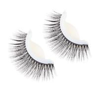JOYOFREELY Extension de Cils 3d Auto-adhésive Réutilisable en Plastique Naturel pour Événements Mariage et Séances Photo, Faux Cils Légers et Élégants