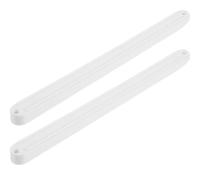JOYOFREELY Guides Coulisses Glissière Tiroir Rail en Plastique Blanc 235mm pour Armoire et Meubles Divers Ensemble 2 Pièces Montage Inférieur Résistant à la Déformation