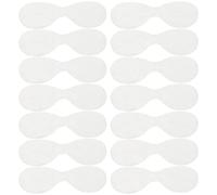 JOYOFREELY Masque Oculaire Jetable Blanc 600pcs en Non-tissé Léger et Fin pour Soins des Yeux DIY et Salon de Beauté, Application Simple et Hydratation