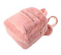 JOYOFREELY Paquet à Dos pour Femmes en Peluche Rose Oreilles D'ours, Spacieux et Multifonction, Élégant Voyager ou Sortir Entre Amis