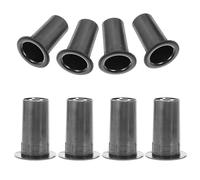 JOYOFREELY Tube de Port de Haut-Parleur Abs Noir 40mm pour Enceinte, Installation Pratique, Faible Distorsion, 8 Pièces, pour Projet de Construction D'enceintes