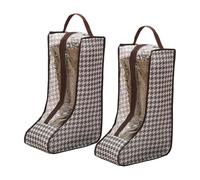 JOYOLA 2 Pièces Sac de Rangement pour Bottes Hautes, Sac Chaussures Voyage, Sacs à Chaussures Imperméables, Sac de Protection pour Bottes, Sacs à Bottes Portables avec Poignée pour Maison et Voyages
