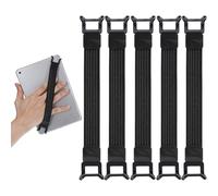 JOYOLA 5 Pièces Supports de Poignée pour Tablette, Sangles de Sécurité pour Tablette PC, Sangle de Maintien Polyvalente Hautement Élastique pour Tablettes et E-Readers 6-12.9 Pouces