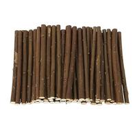JOYOLA 60 Pièces Branche Decorative Bois 10cm Batonnet en Bois Morceaux de Branches Naturel pour Loisir Créatif Bricolage Artisanat Décoration de Mariage Photo Props