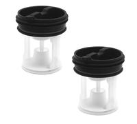 JOYOLA Lot de 2 filtres à peluches de rechange pour machine à laver - Filtre à peluches de rechange pour tambour de machine à laver - Filtre de vidange pour machine à laver