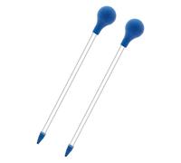 JOYOLA Lot de 2 mangeoires pour coraux, mangeoires de corail, tube d'alimentation manuel en acrylique, pour poissons marins, crevettes et plantes aquatiques