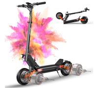 JOYOR S10S Trotinette Electrique Adulte Puissante Autonomie 70-85km Moteurs 2000W Avant & Arrière Trottinette électrique Adulte 60V 18Ah Tout Terrain Double Suspension Scooter Electrique Adulte