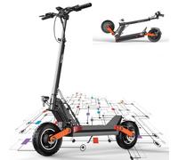 JOYOR S10S Trottinette Electrique Adulte Autonomie 70-85KM Trotinette Electrique Sportive Professionelle Double Moteurs Puissants 2*1000W Batterie 60V 18Ah Double Suspension Scooter Electrique Adulte