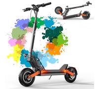 JOYOR S5 Trottinette Electrique Adulte Professionnelle Moteur 600W (800W Puissance Pointée) 48V 13Ah Autonomie 40-55km Suspension Double Pneus Tout Terrain 10 Pouces Trotinette Electrique pour Travail