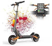 JOYOR S5 Trottinette Electrique Adulte Puissante Autonomie 40-55 km Moteur 600W (800W Puissance Pointée) 48V 624Wh Suspension Double Pneus Tout Terrain 10 Pouces Trotinette Electrique pour Travail