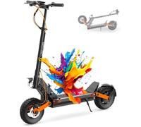 JOYOR S8 - Trottinette électrique - Moteur 600 W - Max 90km/h - Batterie 48 V 26 Ah - Pneus 10 pouces - Pliable - Noir