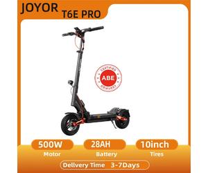 JOYOR T6E PRO(ABE) Scooter électrique adulte 500W 48V26AH batterie e-mountain Escooter 10 pouces tout-terrain pneu pliable e-scooter JOYOR T6E PRO（ABE)