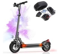 JOYOR Y6S Trotinette Electrique Adulte Autonomie 75km 48V 18Ah Tout Terrain Trottinette Electrique avec Double Freins à Disque Absorption des Chocs pour Scooter électrique pour Ville Ecole Bureau
