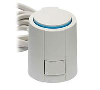 JoyousMall Actionneur de chauffage au sol électrique, soupape de commande thermostatique normalement ouverte/fermée pour contrôle de zone de collecteur, pièce de système de chauffage au sol radiant PC