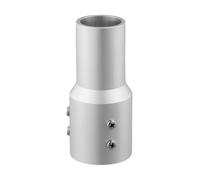 JoyousMall Adaptateur de mât Starlink Gen 2, réducteur de montage de poteau en aluminium de 2,2 à 5,1 cm, kit d'adaptateur de tube rond avec vis pour standard