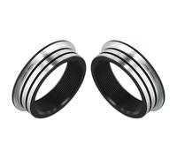 JoyousMall Adaptateur de pédalier BB30 en alliage d'aluminium pour BSA 42 mm pour SRAM pour Campagnolo RaceFace pour fsa BB68/73 BB51 BB52 BB70 Noir