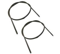 JoyousMall Arbre d'entraînement flexible de rechange pour débroussailleuse SHC-1700, SHC-225S, SHC-212, PPSR-2122 en acier, noir, 1 pièce