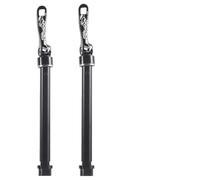 JoyousMall Axe traversant en alliage d'aluminium 15 mm x 145/155 mm pour fourche avant RockShox Maxle, broche à dégagement rapide CNC 100/110 mm O.L.D, noir