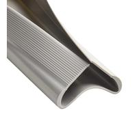 JoyousMall Bande d'étanchéité inférieure de porte, butée de courant d'air sous la porte pour espace coupe-vent insonorisé, bande d'étanchéité en caoutchouc flexible pour la maison et le bureau