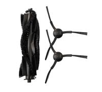 JoyousMall Brosse principale de rechange et 2 brosses latérales compatibles avec les aspirateurs Medion X20 SW+ MD 11415 et pour x21 SW+ MD 11500