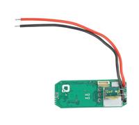 JoyousMall Carte de contrôle de perceuse sans balais 21 V pour disques durs au lithium, contrôleur de circuit ABS en métal avec protection contre les surintensités, 6,6 x 2,5 cm, vert